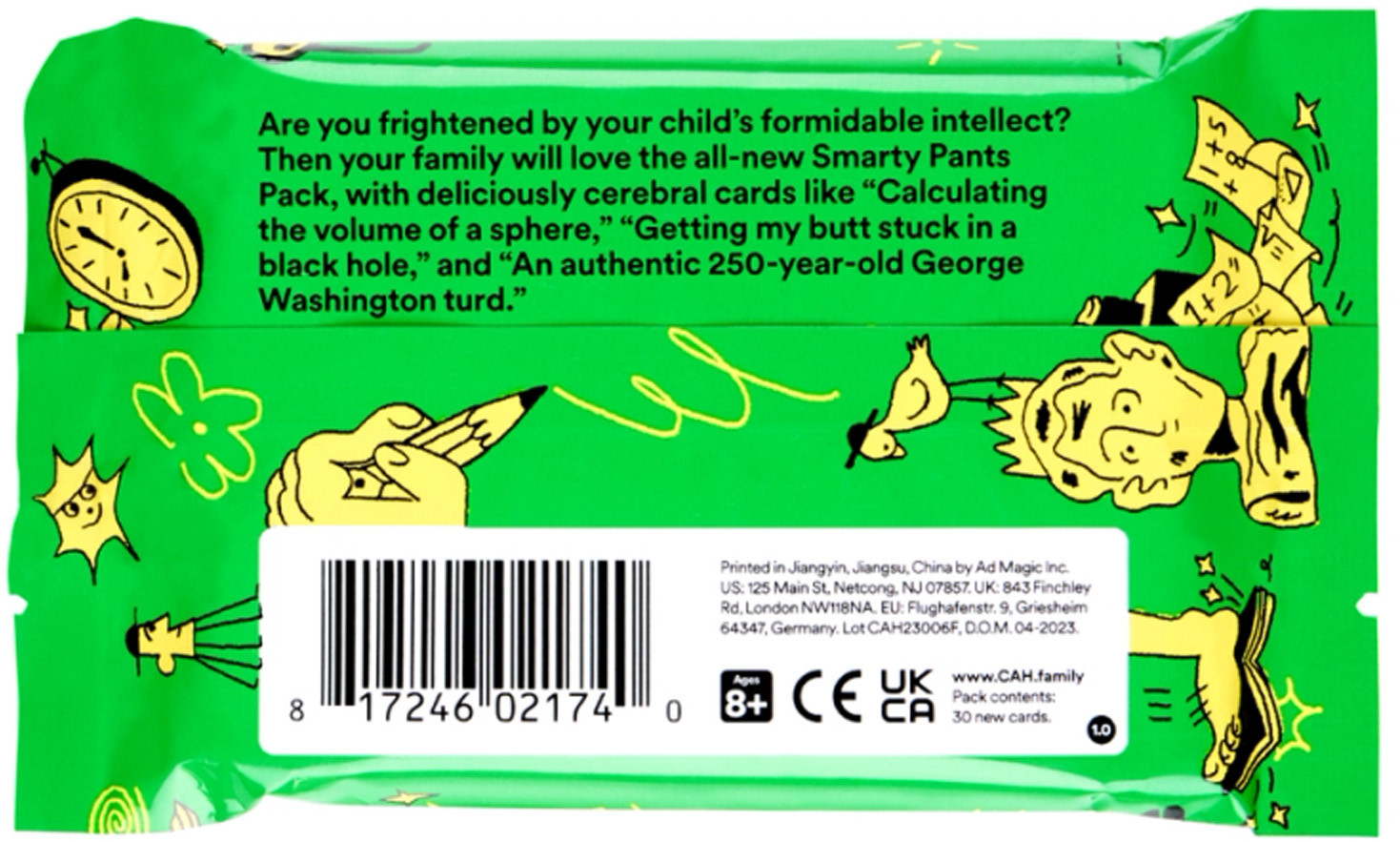 Cards Against Humanity : Family Edition - Smarty Pants Pack